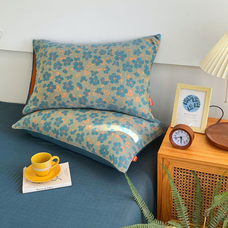 高档透气纯棉双层纱布枕套一对装100全棉单人枕头套枕芯套子A类,包装,首饰包装,淘宝优惠券,粉丝福利购,淘宝优惠卷