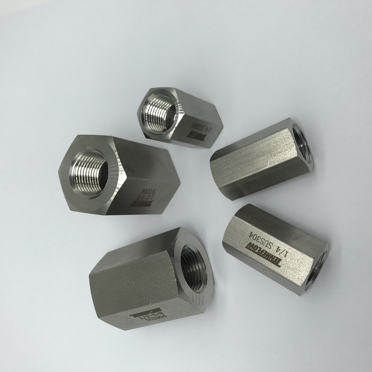 TENHEFLOW304/316不锈钢对焊卡套插管接头实验室配套C0204