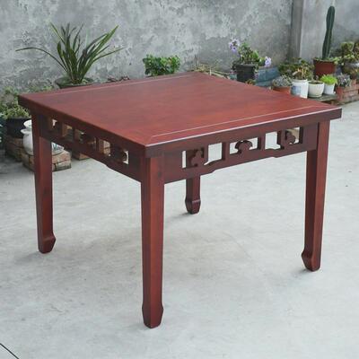 方桌子正实木家用方形简约中式八仙桌明清仿古四方桌餐桌椅组合