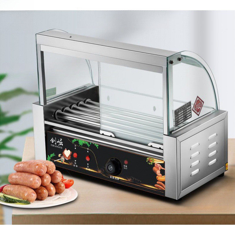烤肠机电热款多功能电热夜市设备烤肠机全自动火腿肠机摆摊超市,清洗/食品/商业设备,炉灶/炊事设备,淘宝优惠券,粉丝福利购,淘宝优惠卷