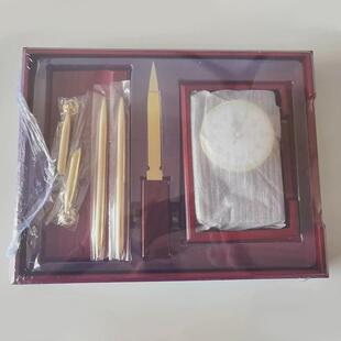 新款办公桌摆件办公桌装饰品高档老板桌文台收纳笔筒创意桌面用品