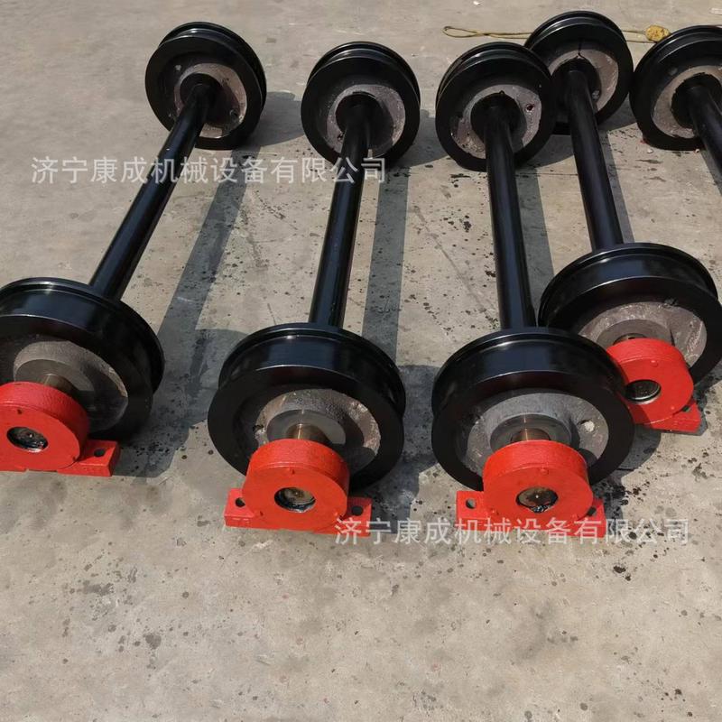 热销平板车矿车从动轮矿山运输用主动轮轮对煤矿用矿车单轮轨道轮