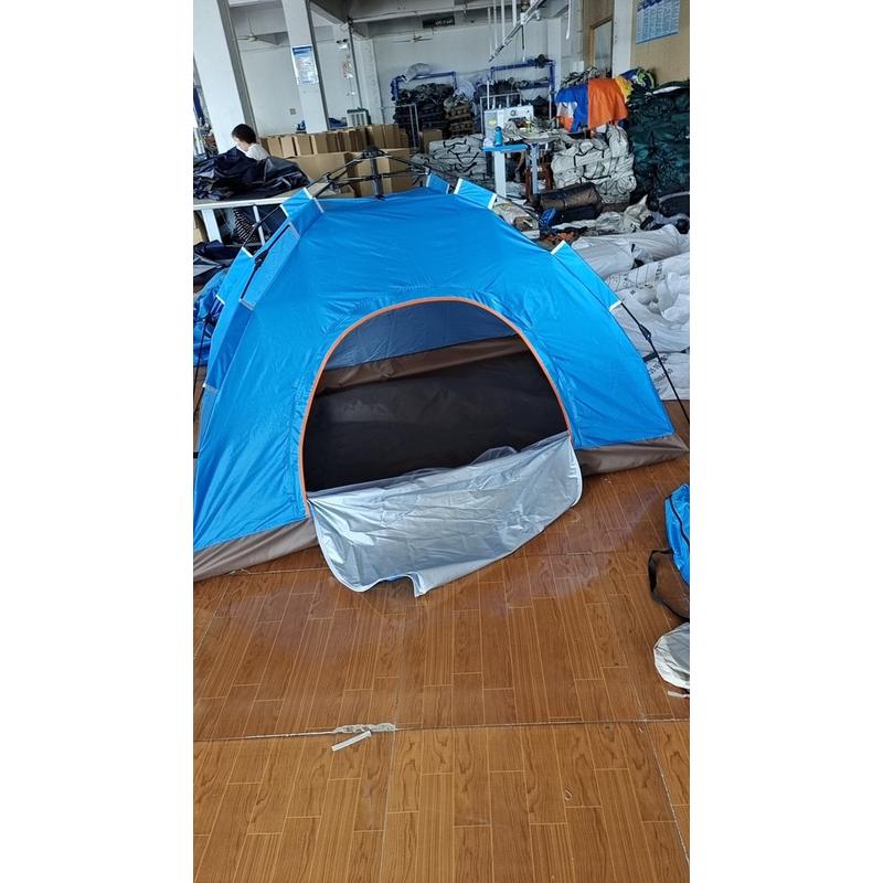 户外野营全自动便携式折叠露营帐篷营地旅游沙滩帐棚双人开速野营