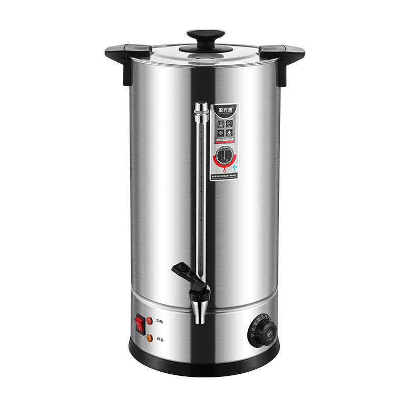 304不锈钢电热开水桶防干烧带温控器304加热盘发热烧水保温双层桶
