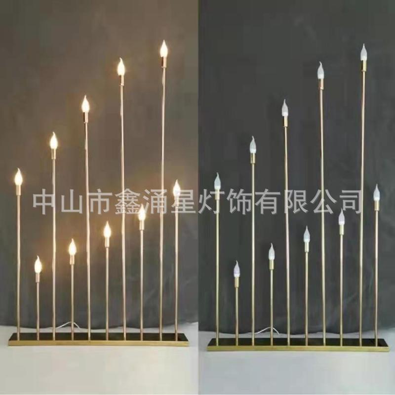 橱窗10头星光路引婚礼结婚场地布置用品新款节日装扮道具路引灯