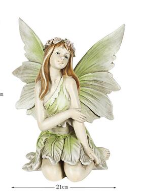 花园花仙子少女欧式创意摆设家居庭院别墅装饰工艺品树脂雕像摆件