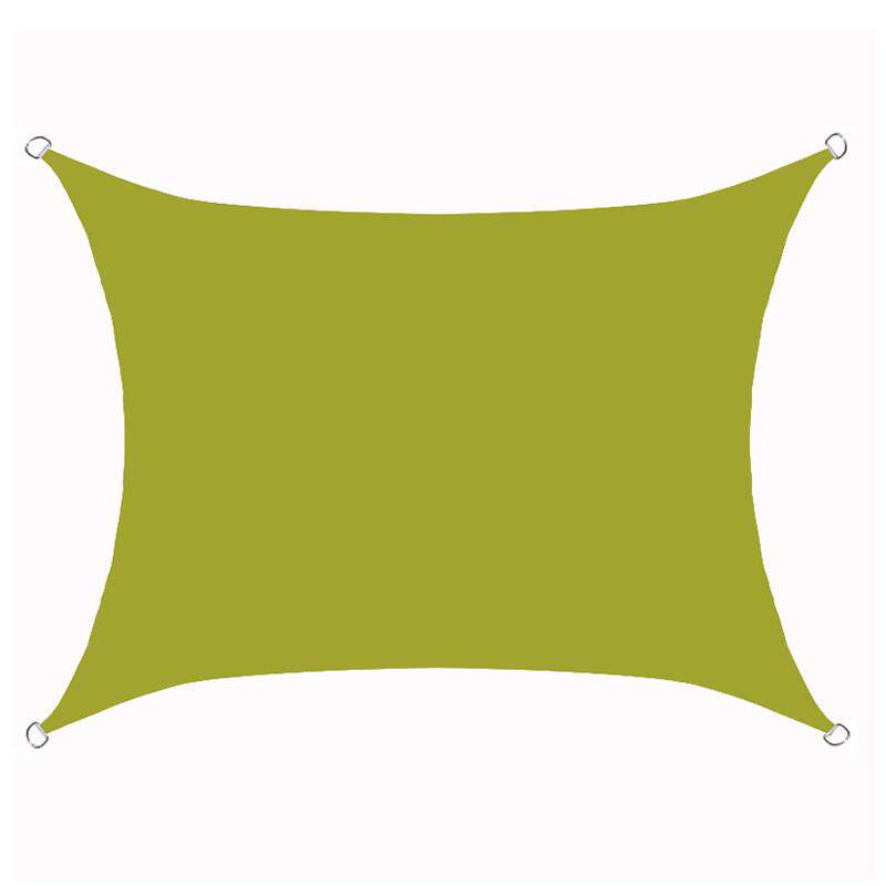 4*7米四角遮阳帆防防水防晒遮阳网落叶