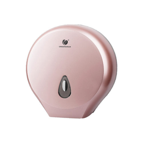 创点酒店公共卫生间大卷纸盒卷纸卷纸架厕所壁挂式筒免打孔纸巾盒