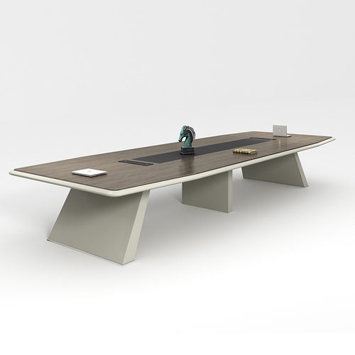 热销简约现代板式会议桌长桌多人开会桌会议室长方形接待桌椅组合