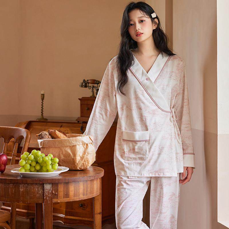 珈莹艾纯棉月子服春秋产后哺乳居服冬怀孕待产妇孕妇睡衣套装,孕妇装/孕产妇用品/营养,家居服套装,淘宝优惠券,粉丝福利购,淘宝优惠卷