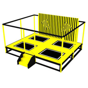 幼儿园小区大型蹦床儿童户外蹦蹦床游乐设备游乐园室外成人跳跳床