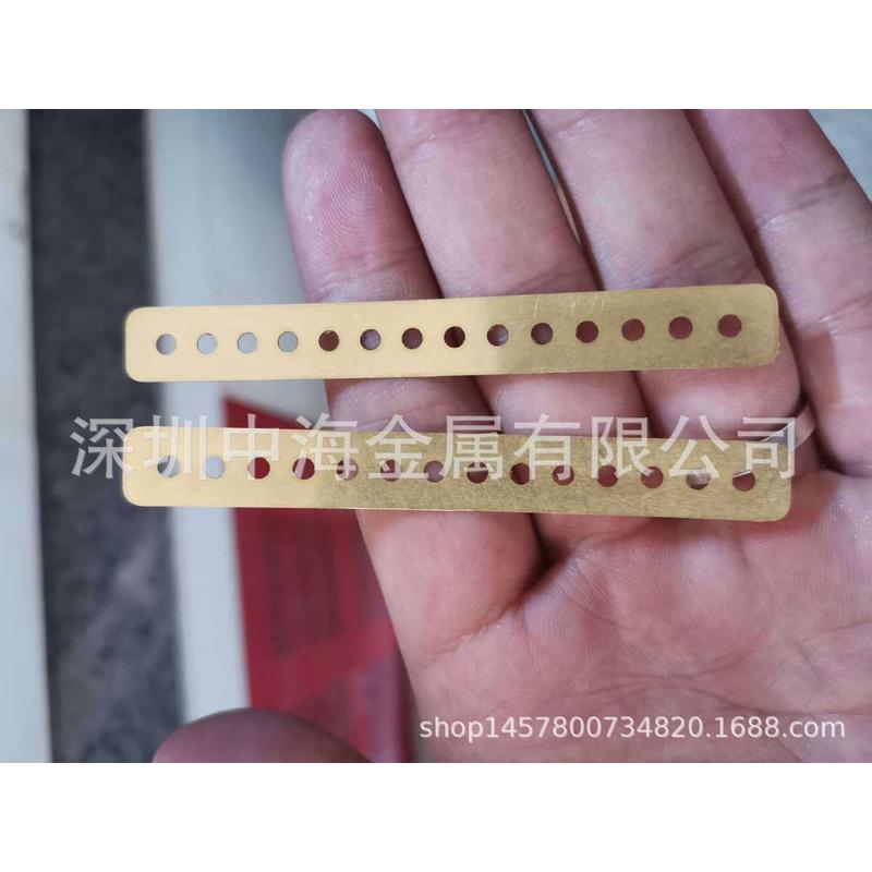 铜条加工切割铜线裁剪手工打孔铜皮戳戳针铜管加工