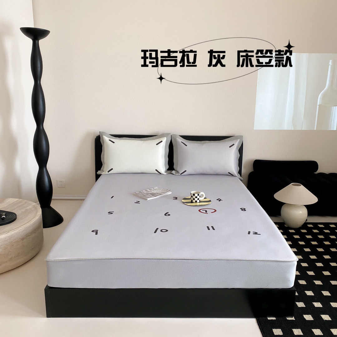 夏天床笠防滑空调软席简约时尚冰丝凉席三件套可机洗1.5/1.8米