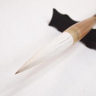 上海毛笔虎臣兼毫毛笔盒装晴日提斗大周楷书行书兼毫书法毛笔