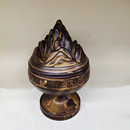 款 经典 香座 陶瓷复古风熏香炉高脚高山香炉盘香博山炉中式 新品