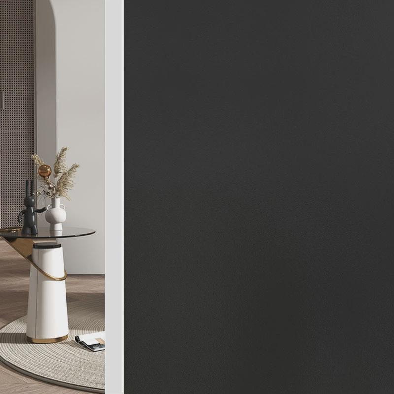 静电磨砂玻璃贴纸全遮光防窥卧室浴室防晒隔热遮阳挡光防走光贴膜