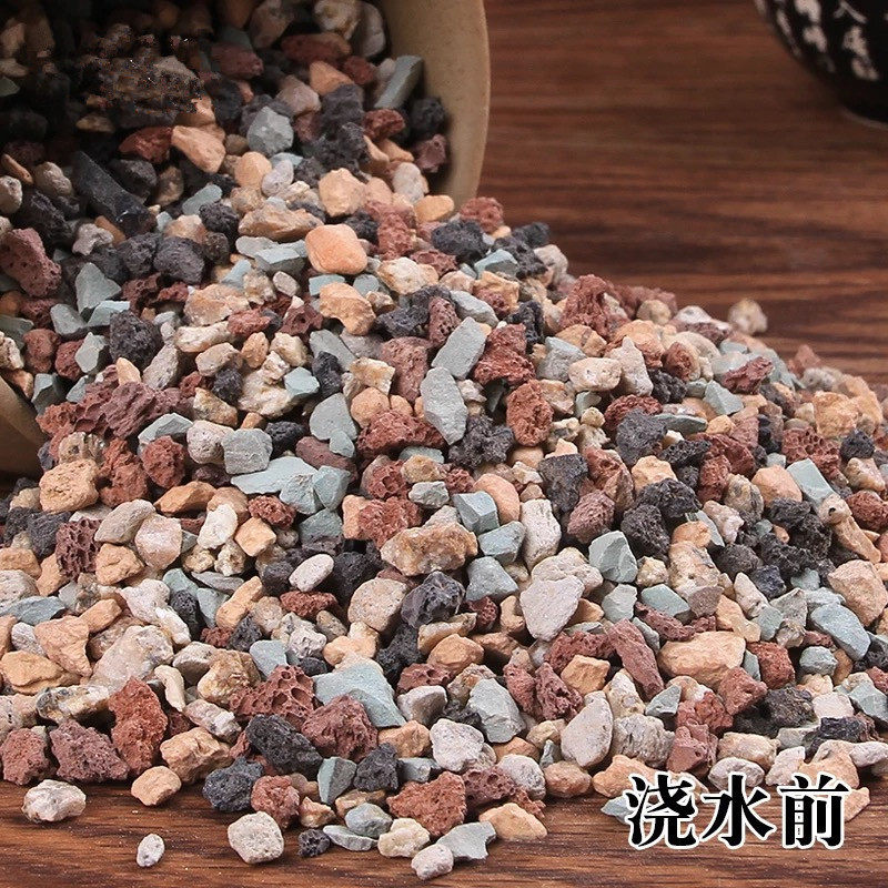 厂家供应 多肉栽培介质用 彩虹石 园艺铺面用多彩石量大价忧