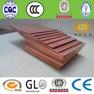 t2t3紫铜板c1100红铜板tu2无氧纯铜导电铜板板材铜块铜片铜条