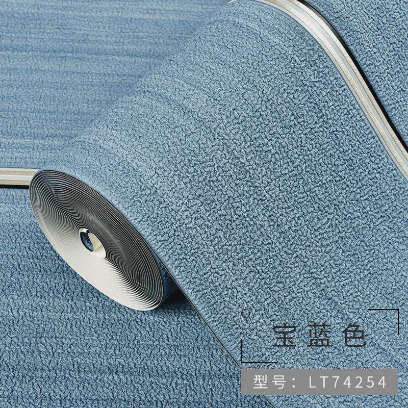 简约加厚墙纸无纺布鹿皮绒3d竖条纹仿木纹卧室客厅电视背景墙壁纸