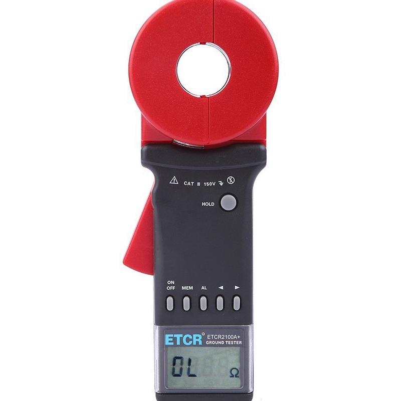etcr2100a+/2100+/2100c+接地电阻测试仪钳接地电阻测试仪形钳式