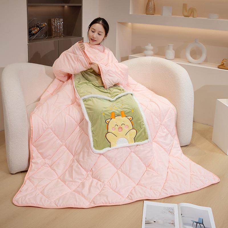 抱枕毯子二合一被子两用车用女生睡觉专用办公室午睡毛毯枕头靠枕
