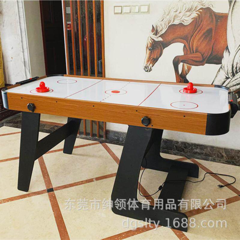 桌上冰球桌儿童加大款折叠式桌式冰球机空气曲棍桌球台成人免安装