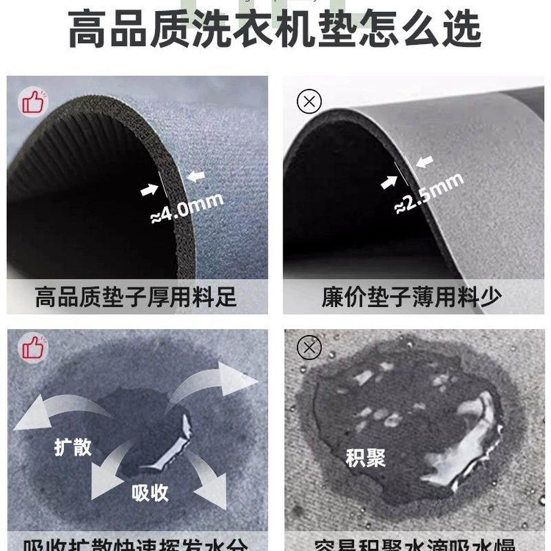滚筒式全自动洗衣机防尘罩套冰箱盖布防水防晒免洗皮革垫子床头柜