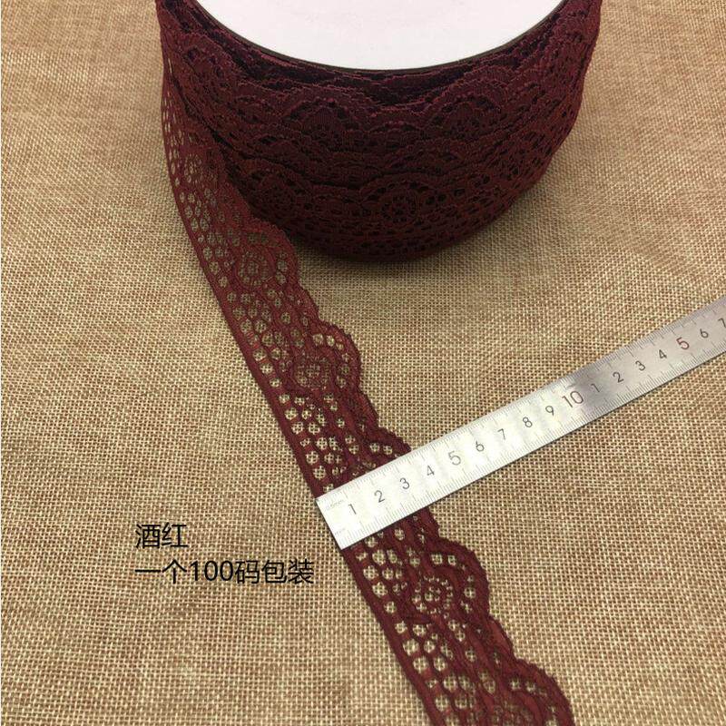 福建厂里直销35种颜色爆款无弹宽度长期现货369#蕾丝花边3.8cm