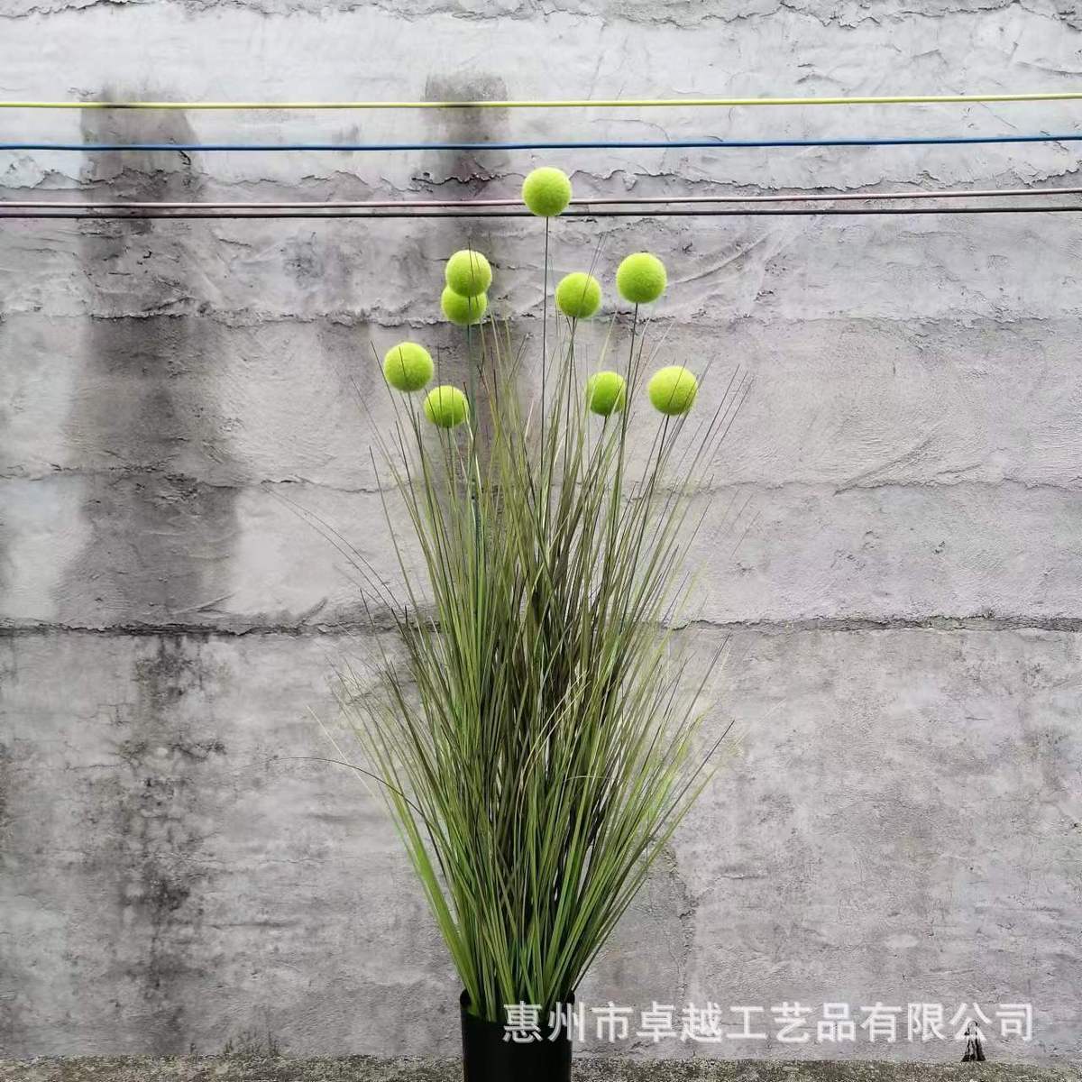 网红仿真雪球绿植盆栽室内装饰室内客厅摆件仿真花店铺