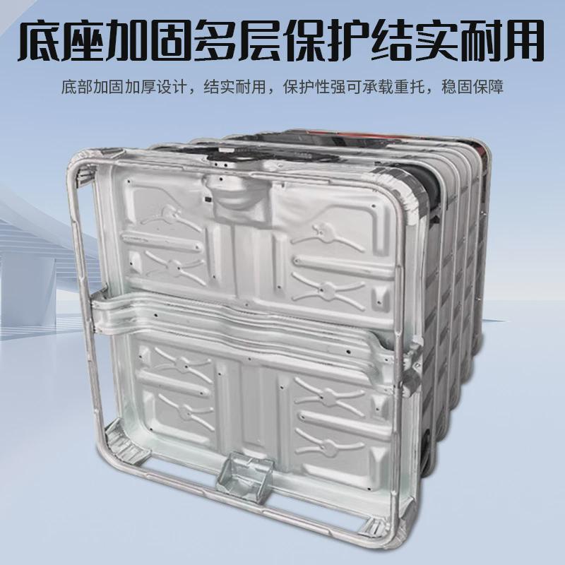 新化工桶塑料吨桶吨箱1000升内胆周转集装蓄水箱叉车四方桶现货