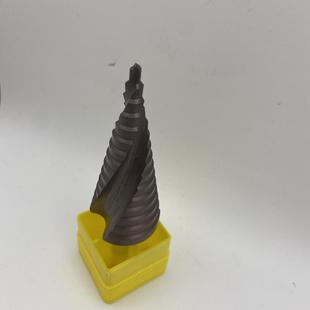 宝塔钻头大全高硬度钨钢打孔不锈钢扩孔开孔器金属扩孔钻阶梯万能