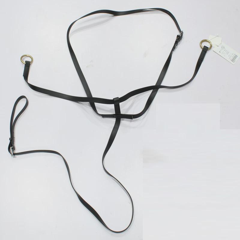 低头革前胸带pvc马具防水马具马笼头马术用品低头革皮马笼头