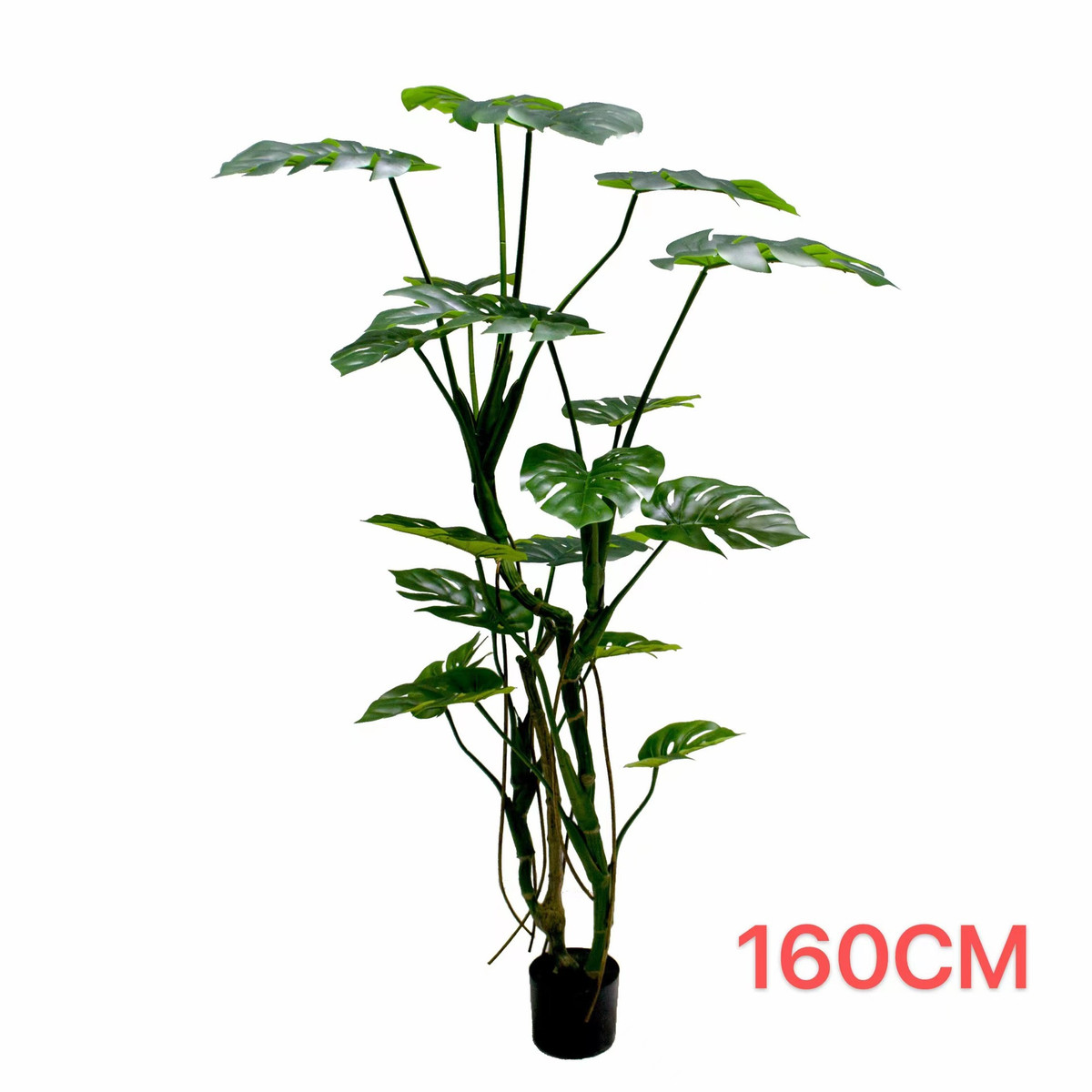 北欧风仿真龟背竹植物假树仿生绿植盆栽橱窗客厅装饰室内造景摆件