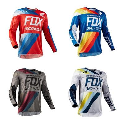 FOX速降服狐狸头长袖骑行服赛车服户外运动服装车队设计