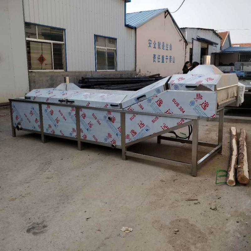 商用大小型小龙虾机多设备全自动海产品蒸煮加工功能牡蛎清洗机