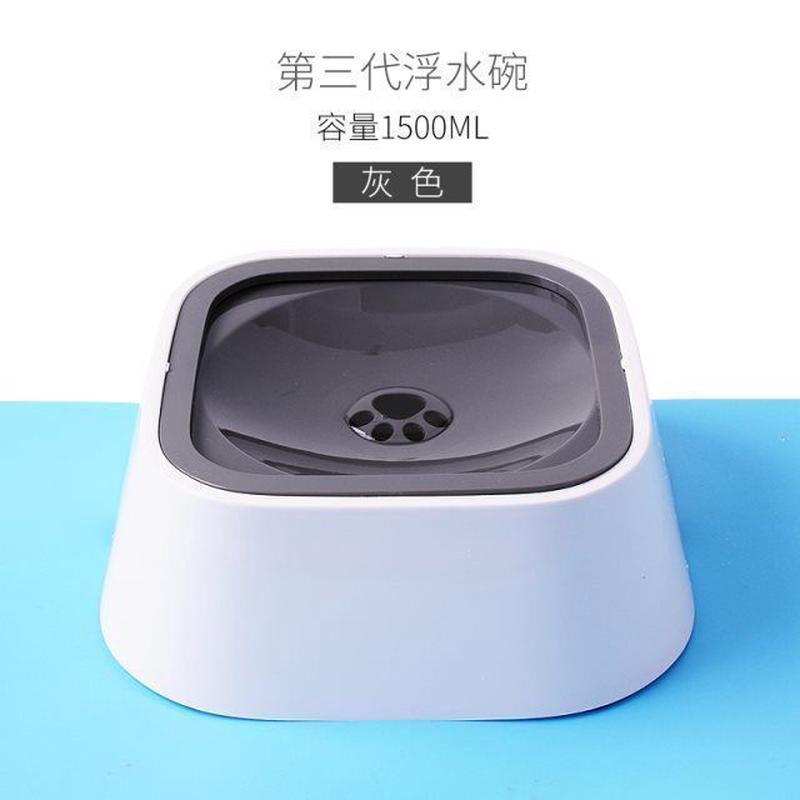 宠物狗狗猫咪喝水碗大型犬防嘴防打翻不湿溅漂浮碗狗水盆饮水用品