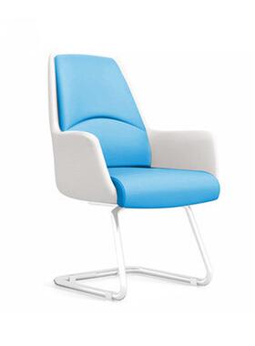 会议椅职员舒适久坐电脑椅商务接待洽谈皮艺高档办公室老板班前椅