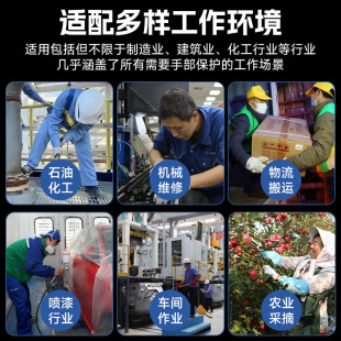 手套劳保工作耐磨加厚浸胶丁晴橡胶胶皮防滑防水防油机械干活男女