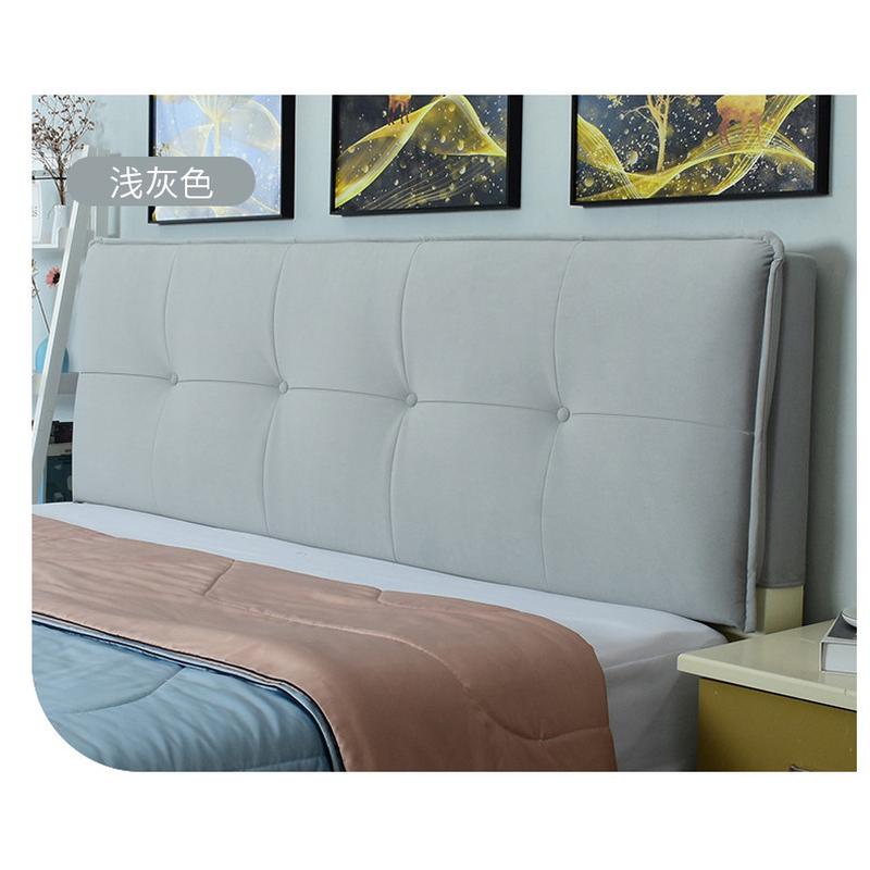 加厚海绵床头套软包木床头全包床头罩套2022罩欧式靠垫靠背新款