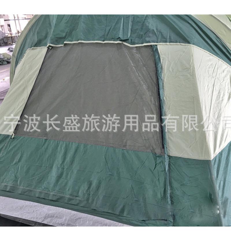 懒人帐篷 野外生存遮阳双人登山帐篷 二室一厅双层帐篷