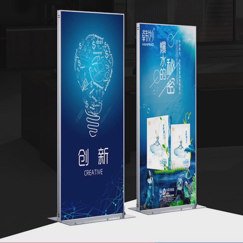 x材质韩式展架门型展架安装快捷方便相纸喷绘合成pp展架pvc硬片uv