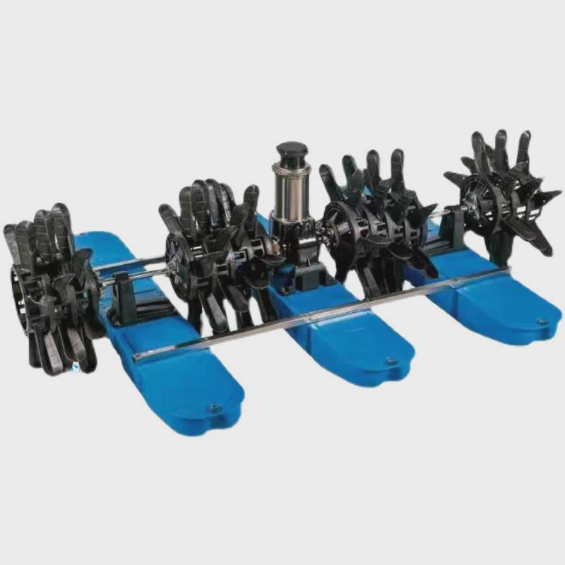 富地牌增氧机水车式增氧机鱼塘超级叶轮增氧泵水车推水产养殖氧泵