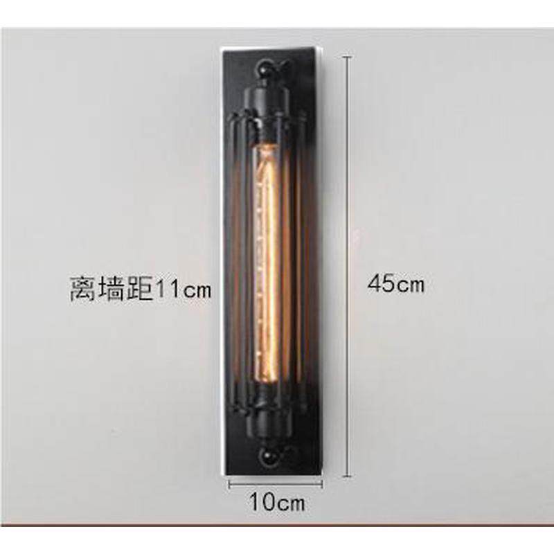 艺术美式复古工业风壁灯个性厂家直销咖啡厅楼梯过道走廊铁艺怀旧