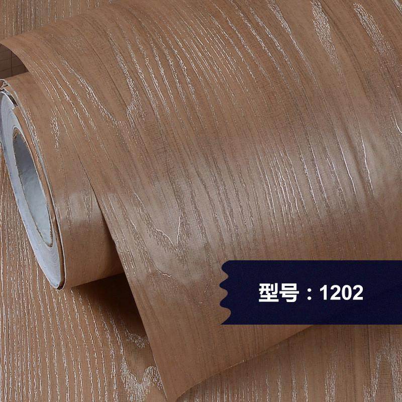 加厚自粘木纹贴波音软片翻新贴墙纸衣柜桌面旧房门家具防水防油污
