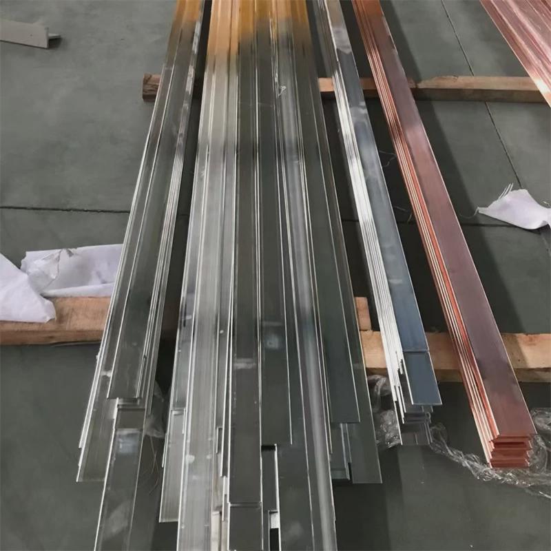 现货圆角t2镀锡紫铜排配电柜导电铜排销售母线排tu1紫铜条扁铜条