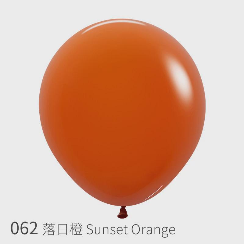 【18英寸圆/25颗】哥球|Sempertex乳胶球婚礼生日气球背景墙