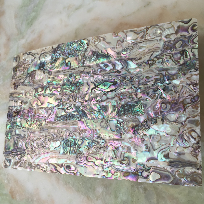 墨西哥深色鲍鱼贝壳家具螺钿漆器工艺饰品生产镶嵌贝壳片厂家雕花