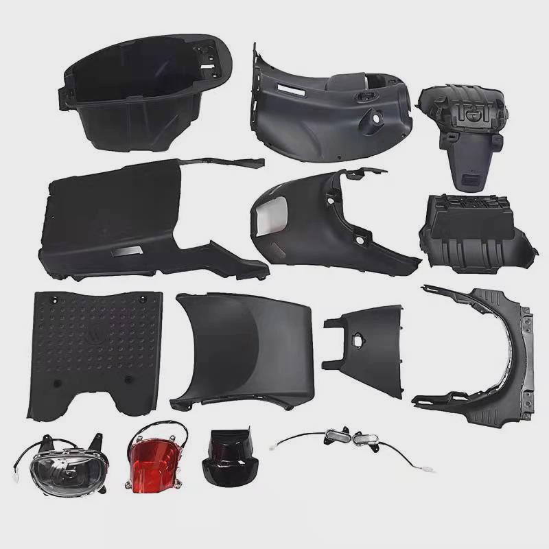 爱玛雷拉Q312电动车外壳原厂配件电瓶车塑料件配件前围前泥板