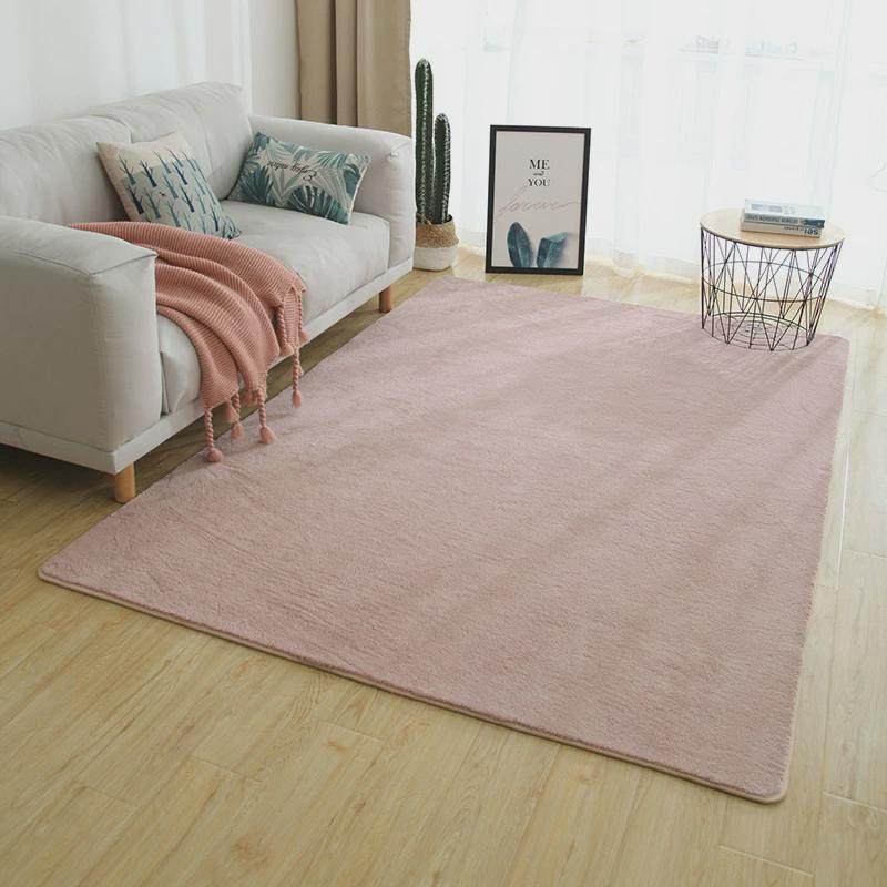 工厂直销超柔纯色地毯卧室客厅茶几床边飘窗可水洗长方形短绒加密,居家布艺,地毯,淘宝优惠券,粉丝福利购,淘宝优惠卷