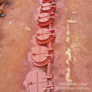 厂家定制铸铁闸门器一体机钢制铸铁镶铜方圆闸门水闸门起闭启闭机